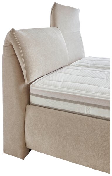 ČALÚNENÁ POSTEĽ, 180/200 cm, prírodná farba Beldomo - Sleep - Postele