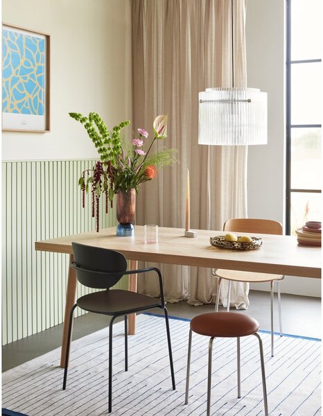 Jedálenský stôl v dekore duba 100x200 cm Herringbone – Hübsch