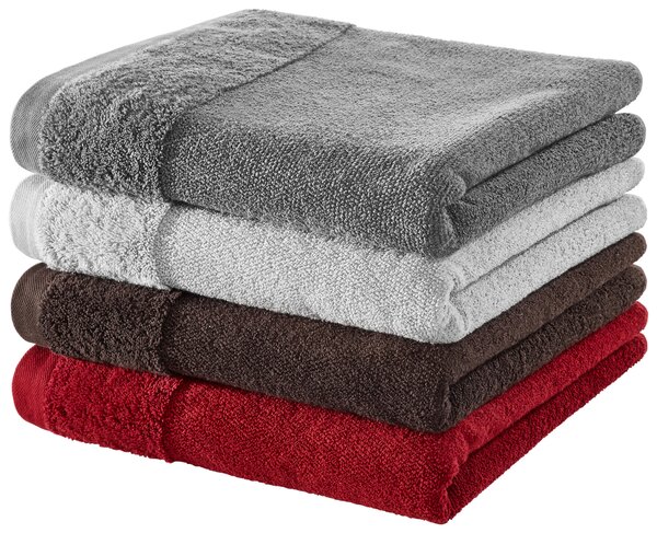 UTERÁK, 70/140 cm, strieborná Bio:Vio - Kúpeľňový textil