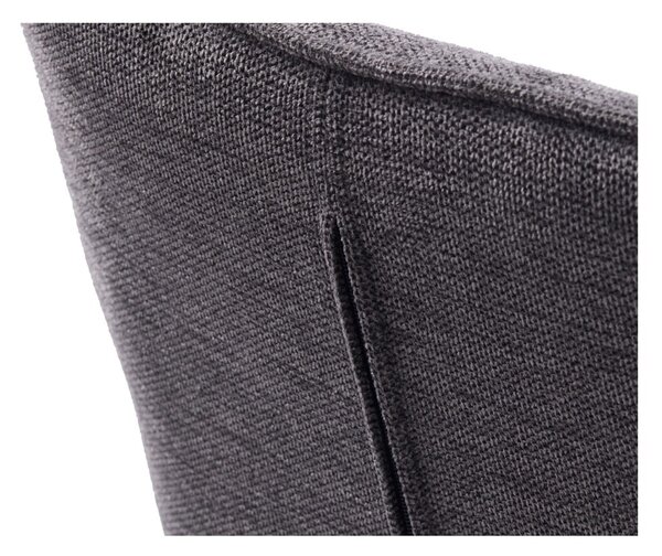 Tmavosivá jedálenská stolička Nolan – Unique Furniture
