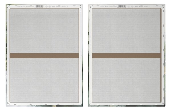 Obrazy s ručne maľovanými prvkami v súprave 2 ks 50x70 cm Myrtle – Styler