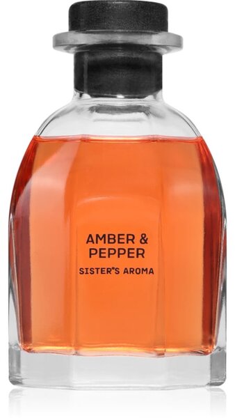 Sister's Aroma Home Fragrance Amber and Pepper aróma difuzér 140 ml