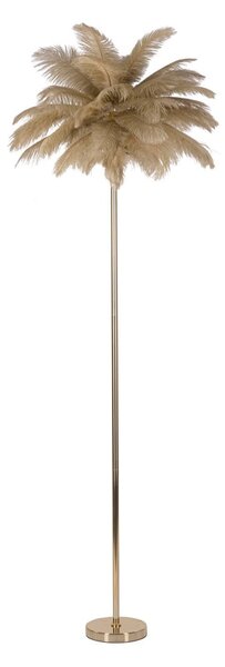 Stojacia lampa v zlatej farbe (výška 160 cm) Palm – Mauro Ferretti
