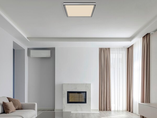 STROPNÉ LED SVIETIDLO, 45/45/8 cm - Interiérové svietidlá