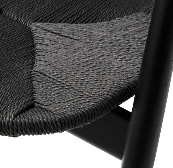 Čierna jedálenská stolička Relate – Unique Furniture