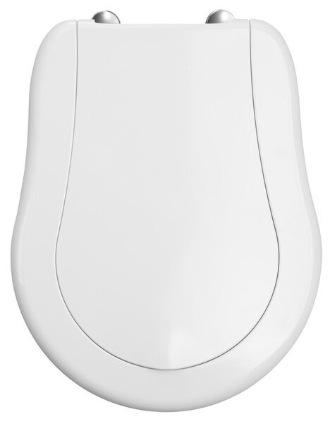 Kerasan Kerasan, RETRO WC sedátko, Soft Close, biela/chróm, 108901