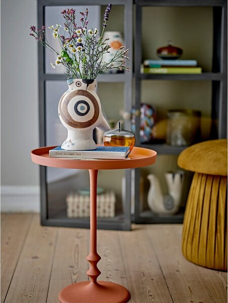 Kovový okrúhly odkladací stolík ø 37 cm Anjou – Bloomingville