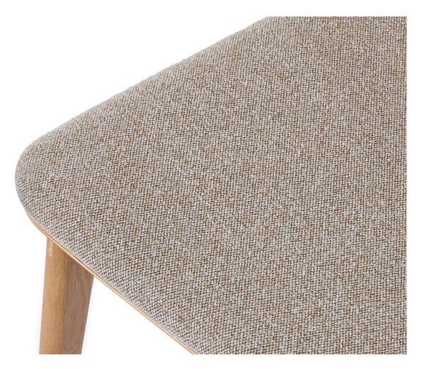 Béžová/v prírodnej farbe jedálenská stolička Livo – Unique Furniture