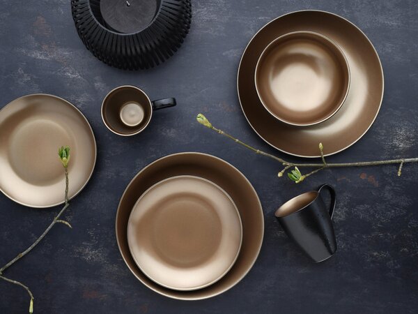 KOMBINOVANÝ SERVIS Glamour Gold 8-dielne Creatable - Online Only bytové doplnky, Online Only