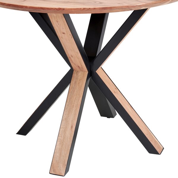 JEDÁLENSKÝ STÔL, akácia, farba akácie, 100/100/76 cm Livetastic - Stoly, Online Only