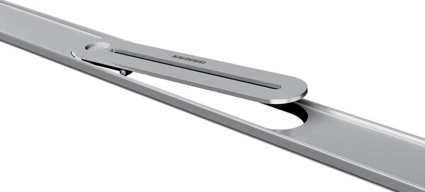 Kaldewei FlowLine Zero - Sprchový rošt 900 mm, Click’n Clean, kartáčovaný nerez 940000010930
