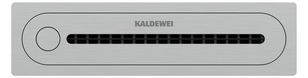 Kaldewei FlowPoint Zero - Bodový sprchový rošt, Click’n Clean, kartáčovaná nerezová oceľ 941000010930