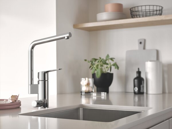 GROHE K700U - Nerezový kuchynský drez, kartáčovaná nerezová oceľ 31574SD1
