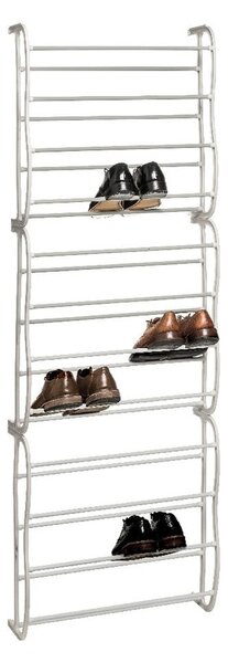Biely kovový závesný stojan na topánky – Premier Housewares