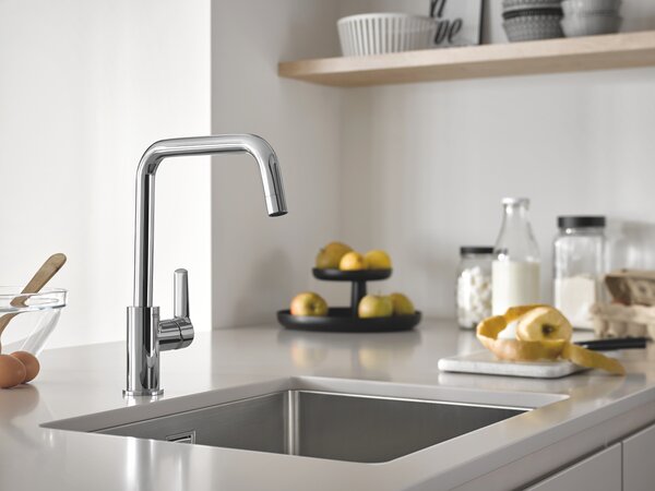 GROHE K700U - Nerezový kuchynský drez, kartáčovaná nerezová oceľ 31574SD1