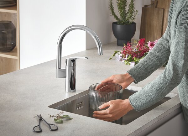 GROHE K700U - Nerezový kuchynský drez, kartáčovaná nerezová oceľ 31574SD1