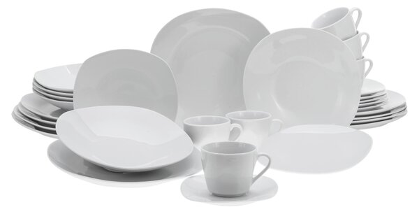 KOMBINOVANÝ SERVIS SQUARE WEISS 30-dielne Creatable - Online Only bytové doplnky, Online Only