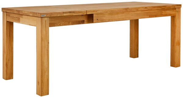 JEDÁLENSKÝ STÔL, divoký dub, 140-190/80/75 cm P & B - Stoly, Online Only
