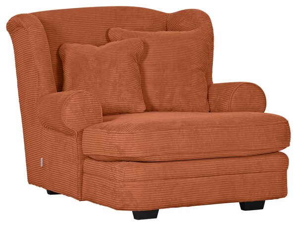 XXL KRESLO, textil, hrdzavá Ambia Home - Kreslá