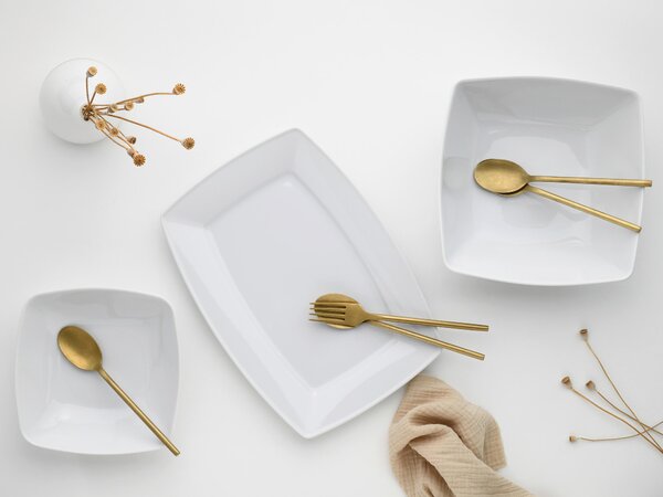 SADA SERVÍROVACÍCH MISIEK keramika, 3-dielne Creatable - Misky & misy, Online Only
