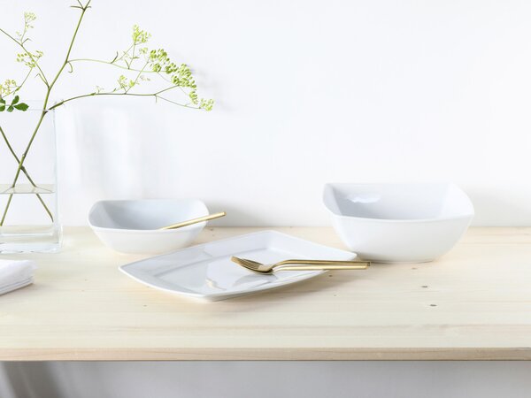 SADA SERVÍROVACÍCH MISIEK keramika, 3-dielne Creatable - Misky & misy, Online Only
