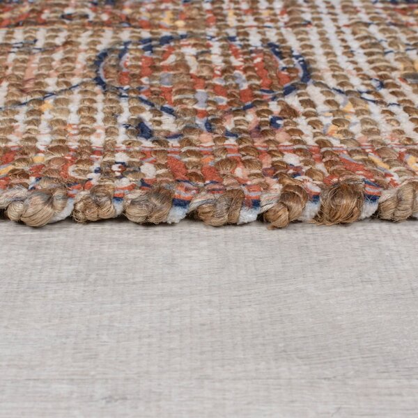 Ručne tkaný koberec s prímesou juty v prírodnej farbe 160x230 cm Miley – Flair Rugs