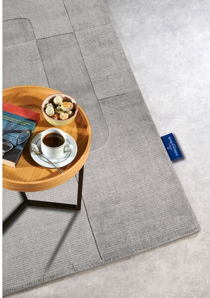 Sivý ručne tkaný vlnený koberec 120x170 cm Charlotte – Villeroy&Boch