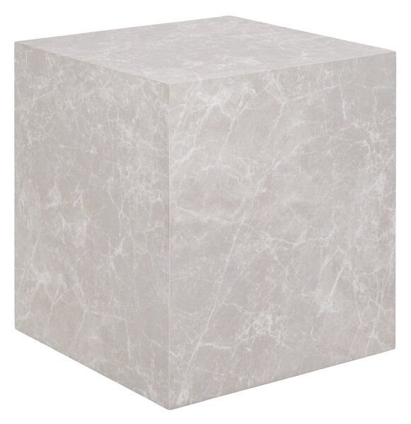 Odkladací stolík v dekore mramoru 40x40 cm Prague – House Nordic