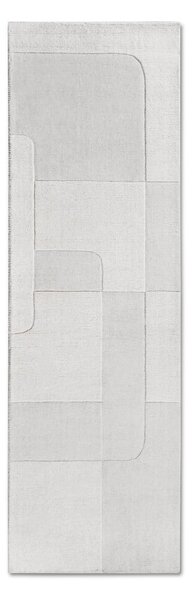 Krémovobiely ručne tkaný vlnený behúň 80x250 cm Charlotte – Villeroy&Boch
