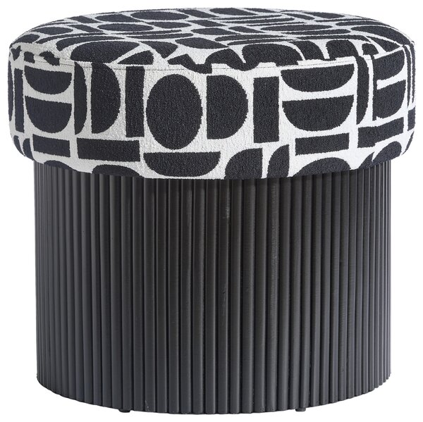 ÚLOŽNÝ BOX NA SEDENIE, textil, kompozitné drevo, 50/44/50 cm MID.YOU - Kreslá, Online Only
