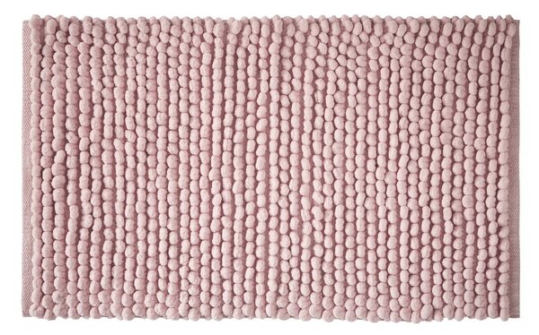 Ružová kúpeľňová predložka 50x80 cm Aspen Bobble – Bianca