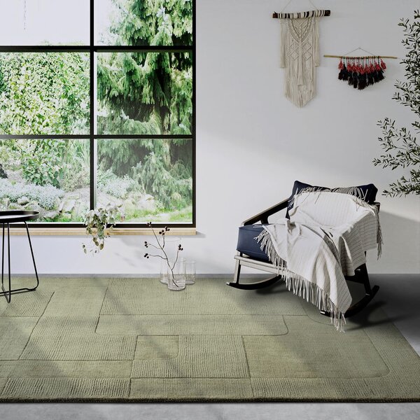Zelený ručne tkaný vlnený koberec 160x230 cm Charlotte – Villeroy&Boch