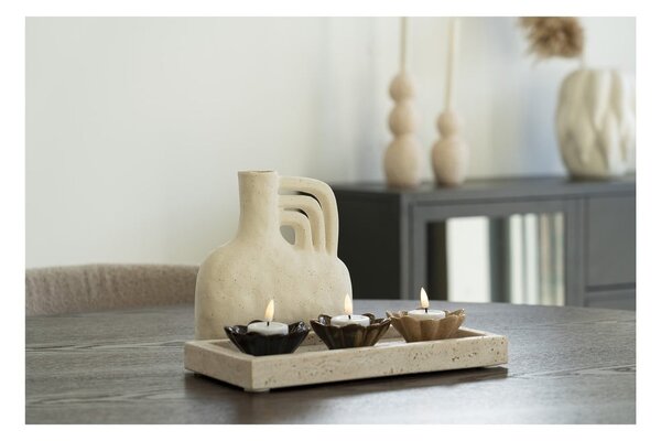 Kamenná dekoratívna tácka 15x30,5 cm Travertine – House Nordic
