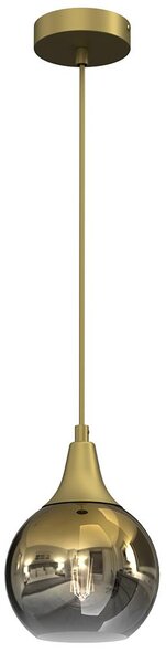 Milagro Luster na lanku MONTE 1xE27/60W/230V pr. 15 cm zlatá MI1934 + záruka 3 roky zadarmo