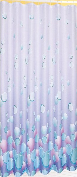 Aqualine, Záves 180x180cm, 100% polyester, svetlo fialová, 1096