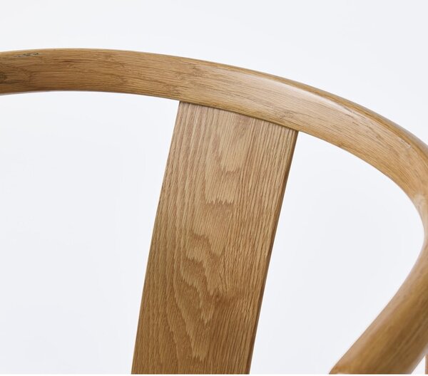 Béžová/v prírodnej farbe jedálenská stolička Relate – Unique Furniture