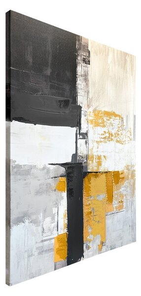 Obraz s ručne maľovanými prvkami 70x100 cm Jade – Styler