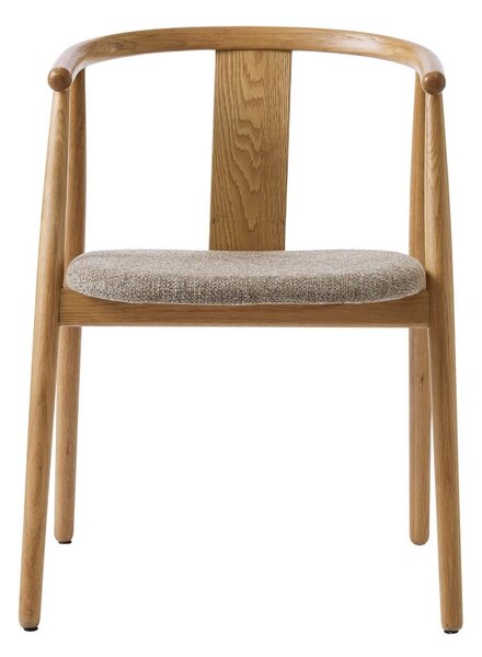 Béžová/v prírodnej farbe jedálenská stolička Relate – Unique Furniture
