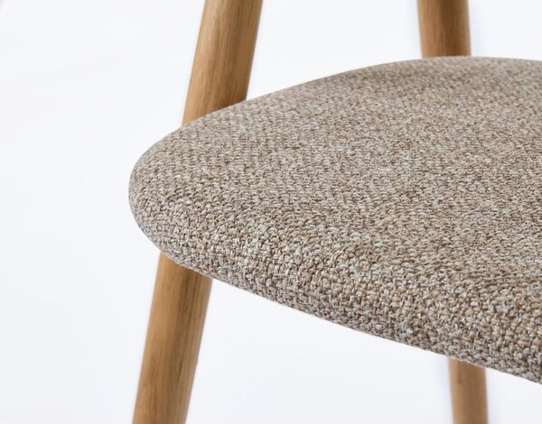 Béžová/v prírodnej farbe jedálenská stolička Relate – Unique Furniture