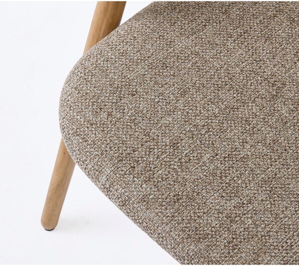 Béžová/v prírodnej farbe jedálenská stolička Relate – Unique Furniture