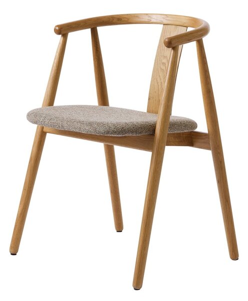 Béžová/v prírodnej farbe jedálenská stolička Relate – Unique Furniture