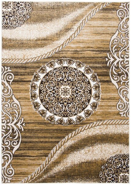 Kusový koberec Leila béžový 2 140x190cm