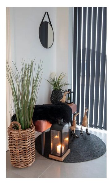 Čierna ovčia kožušina House Nordic