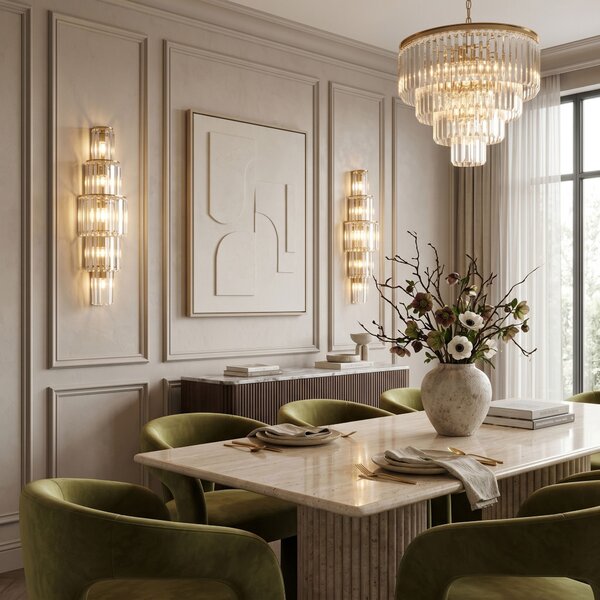 Toolight Toolight, Nástenné svietidlo SWE097-W 80 cm GOLD, OSW-30220