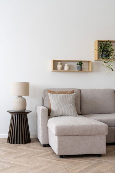 Poschodová bambusová polica v prírodnej farbe 70 cm Ember – House Nordic
