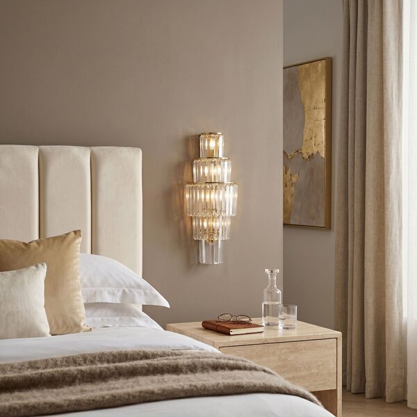 Toolight Toolight, Nástenné svietidlo SWE098-W 60 cm GOLD, OSW-30221