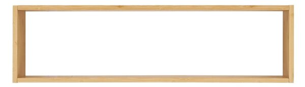 Poschodová bambusová polica v prírodnej farbe 70 cm Ember – House Nordic