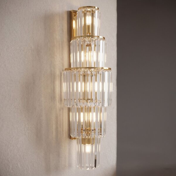 Toolight Toolight, Nástenné svietidlo SWE098-W 60 cm GOLD, OSW-30221