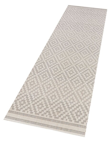 Hanse Home , Kusový koberec Meadow 102467 – na von aj na doma, 80x150, šedá, chodba / predsieň