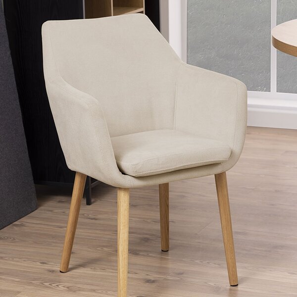 ACTONA Jedálenská stolička s podrúčkami Nora 58 × 58 × 84 cm